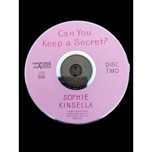 Can You Keep a Secret? Sophie Kinsella 2005 CD Disc Two Only Replacement